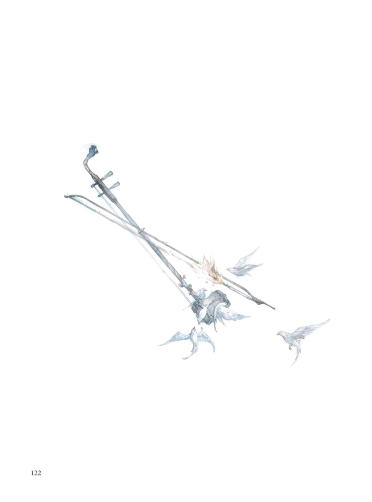 Bone Bird and Night Flowers. Illustrations by Eno